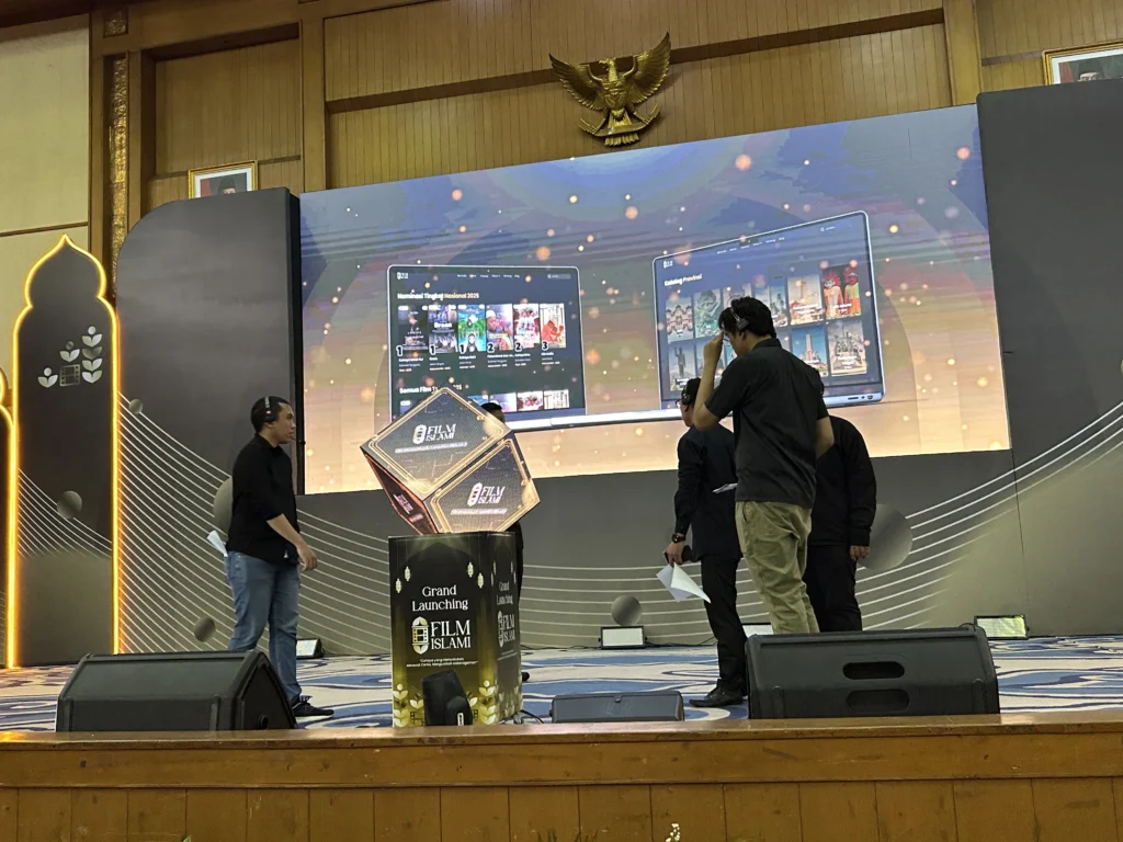 Peluncuran website Film Islami yang dihandle oleh Digitalic sebagai event organizer