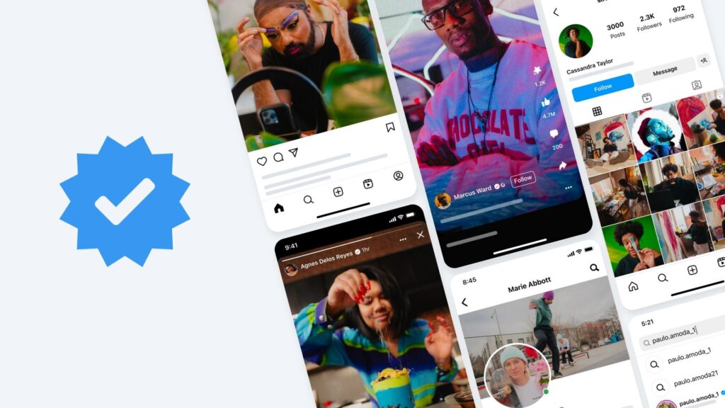 Paket press release untuk centang biru instagram